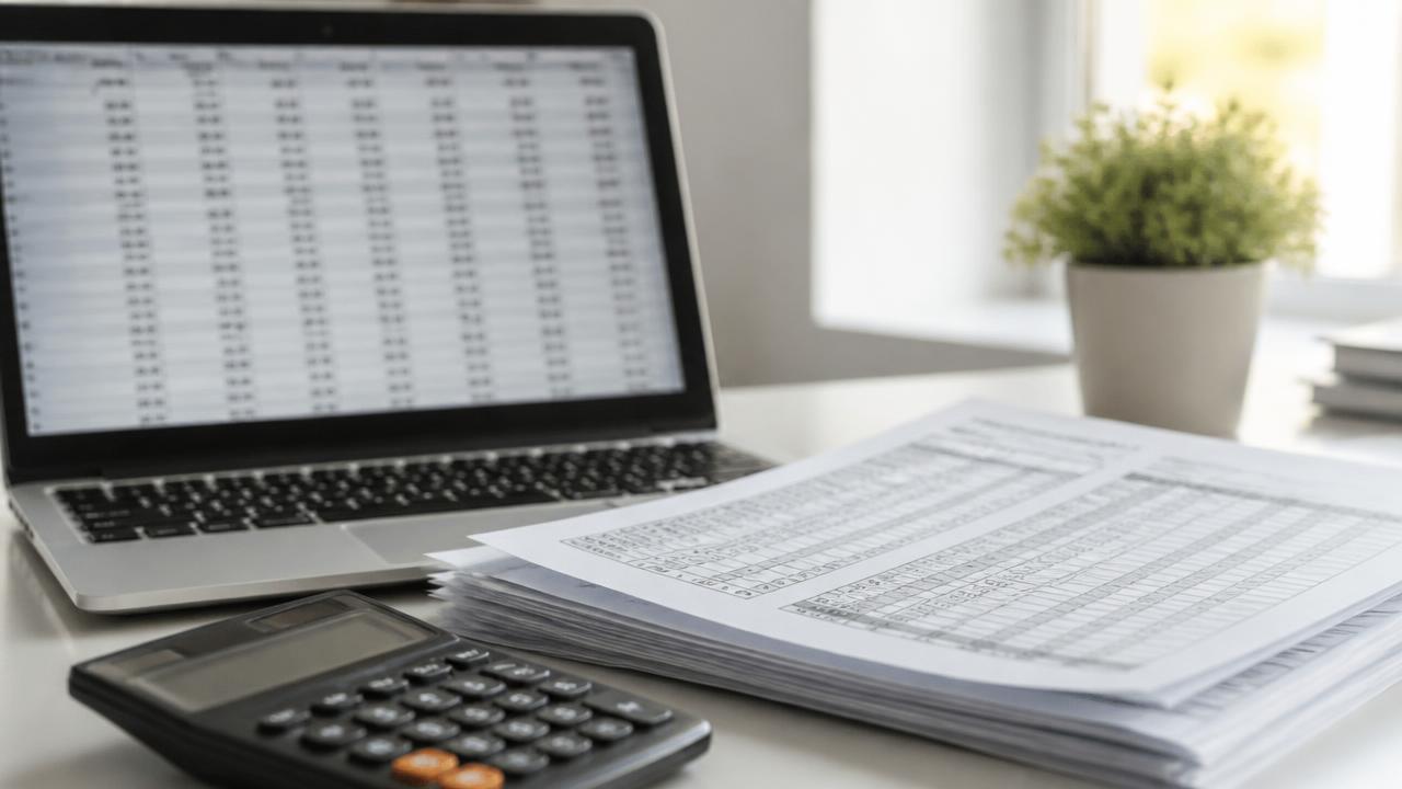 Attorney fee ledger and damages schedule prepared for a fee application