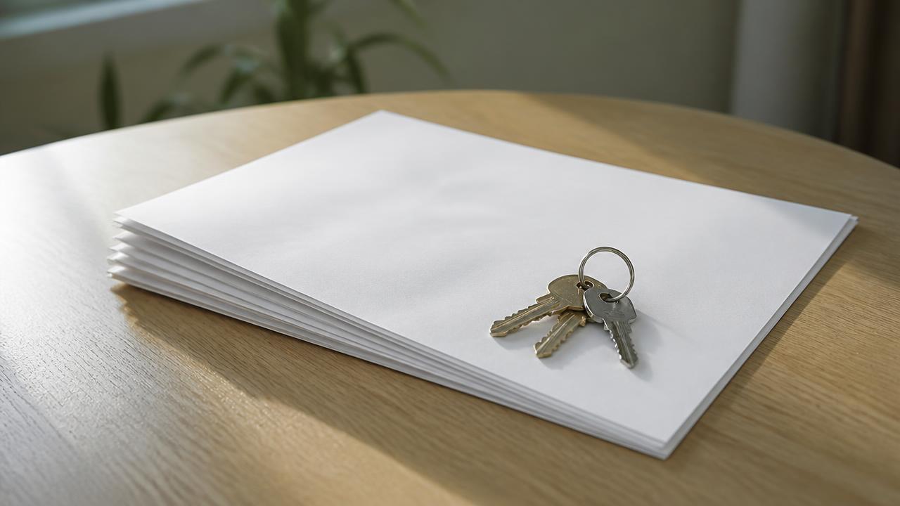 Landlord tenant file with lease, rent ledger and statutory notices